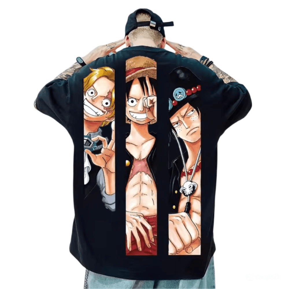 Anime One Piece Loose Fit T-Shirt