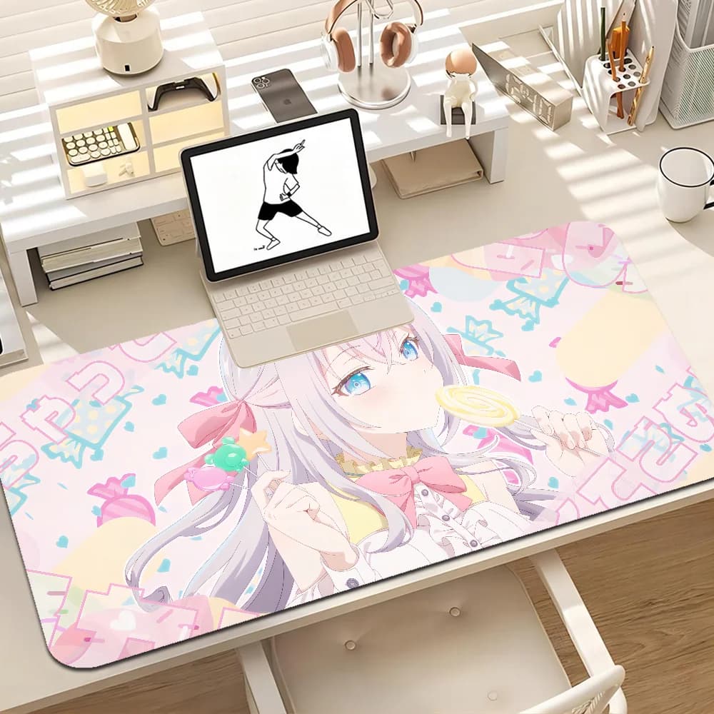 Anime Alya Sometimes Hides Her Feelings In Russian Mousepad Cute Durable Rubber Mouse Mat Pad Size For Game Keyboard Pad — detail 1