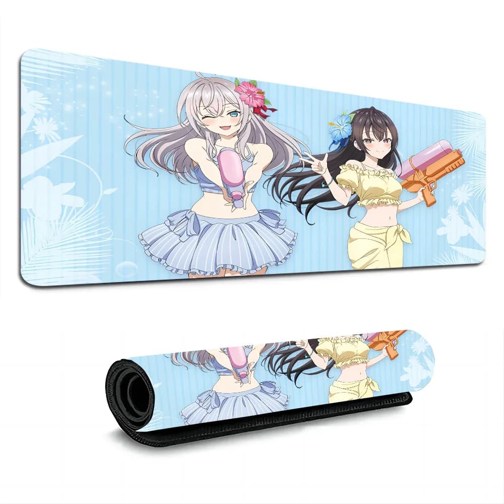 Anime Alya Sometimes Hides Her Feelings In Russian Mousepad Cute Durable Rubber Mouse Mat Pad Size For Game Keyboard Pad — detail 2