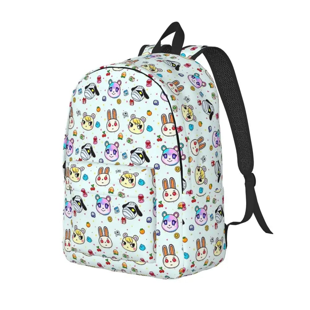 Anime Animal Crossing Backpack For School Student — detail 2
