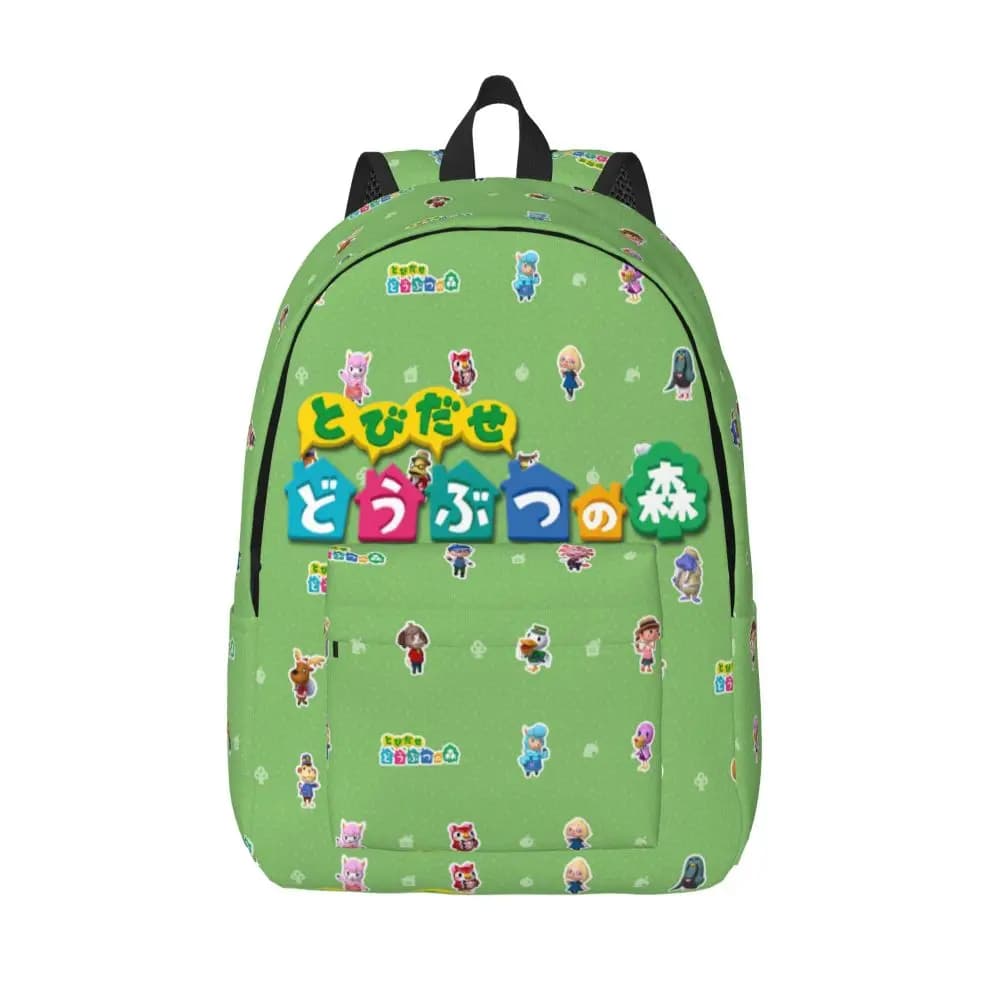Anime Animal Crossing Student Backpack — detail 1