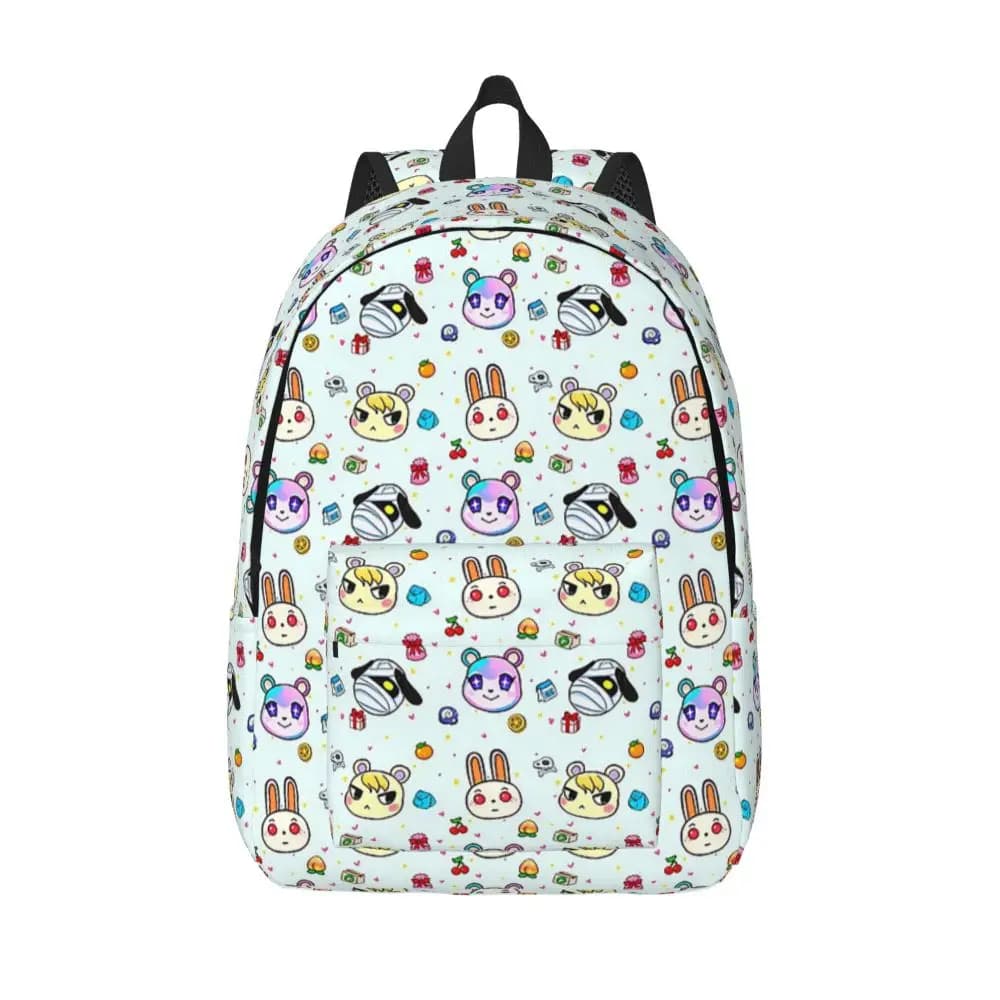 Anime Animal Crossing Backpack For School Student — detail 1
