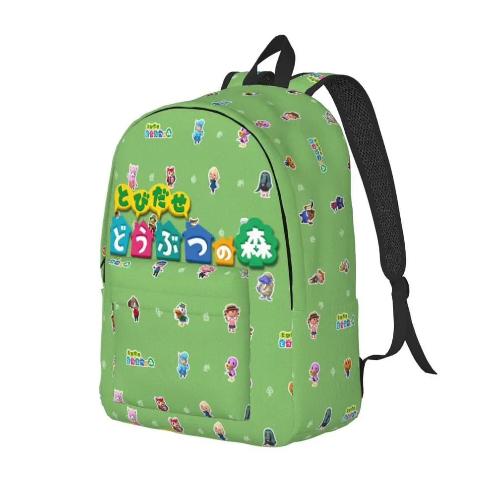 Anime Animal Crossing Student Backpack — detail 2