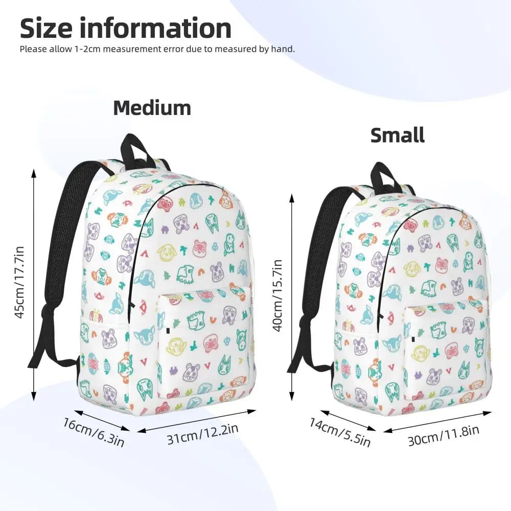 Anime Animal Crossing Characters Backpack — detail 2