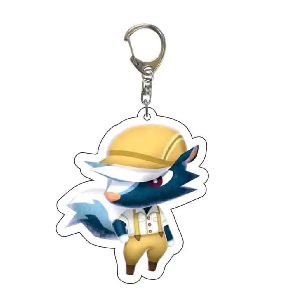 Anime Animal Crossing: New Horizons Kicks Acrylic Keychain