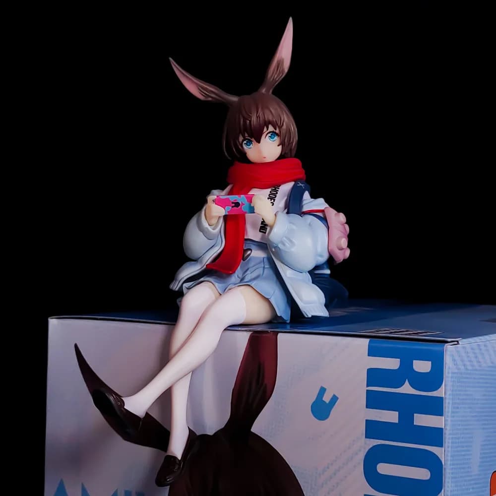 15cm Anime Arknights Amiya Trendy Clothing Sitting Action Figure Toy — detail 2