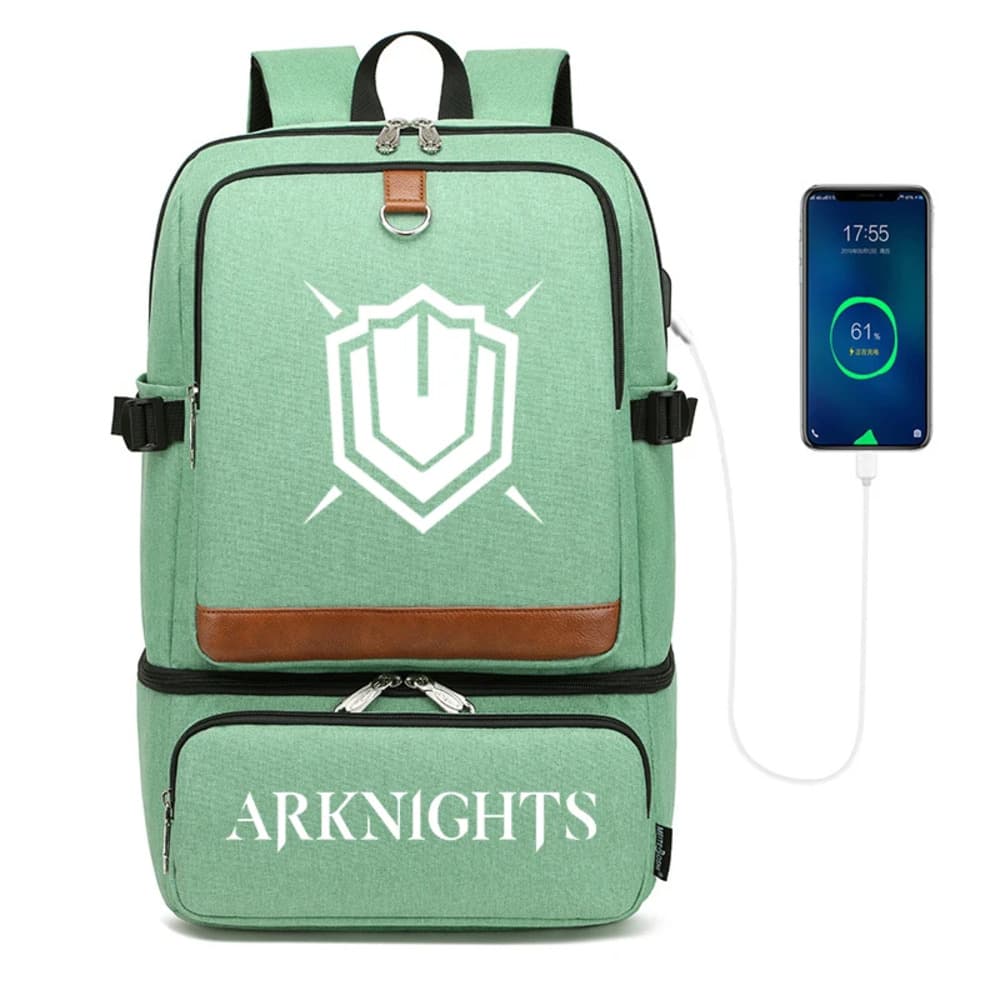 Anime Arknights Defender Laptop Backpack — detail 1