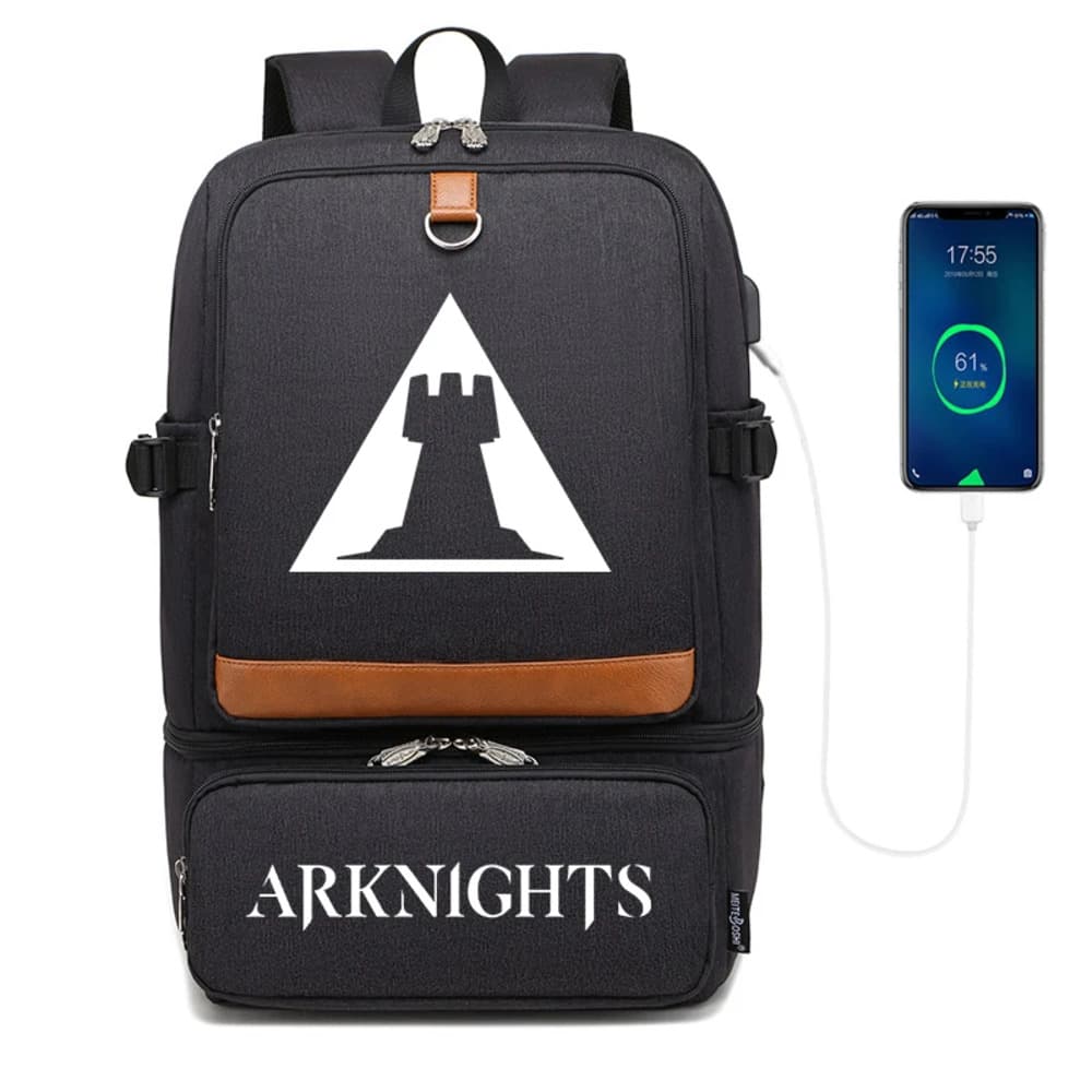 Arknights Anime Rhodes Island Laptop Backpack