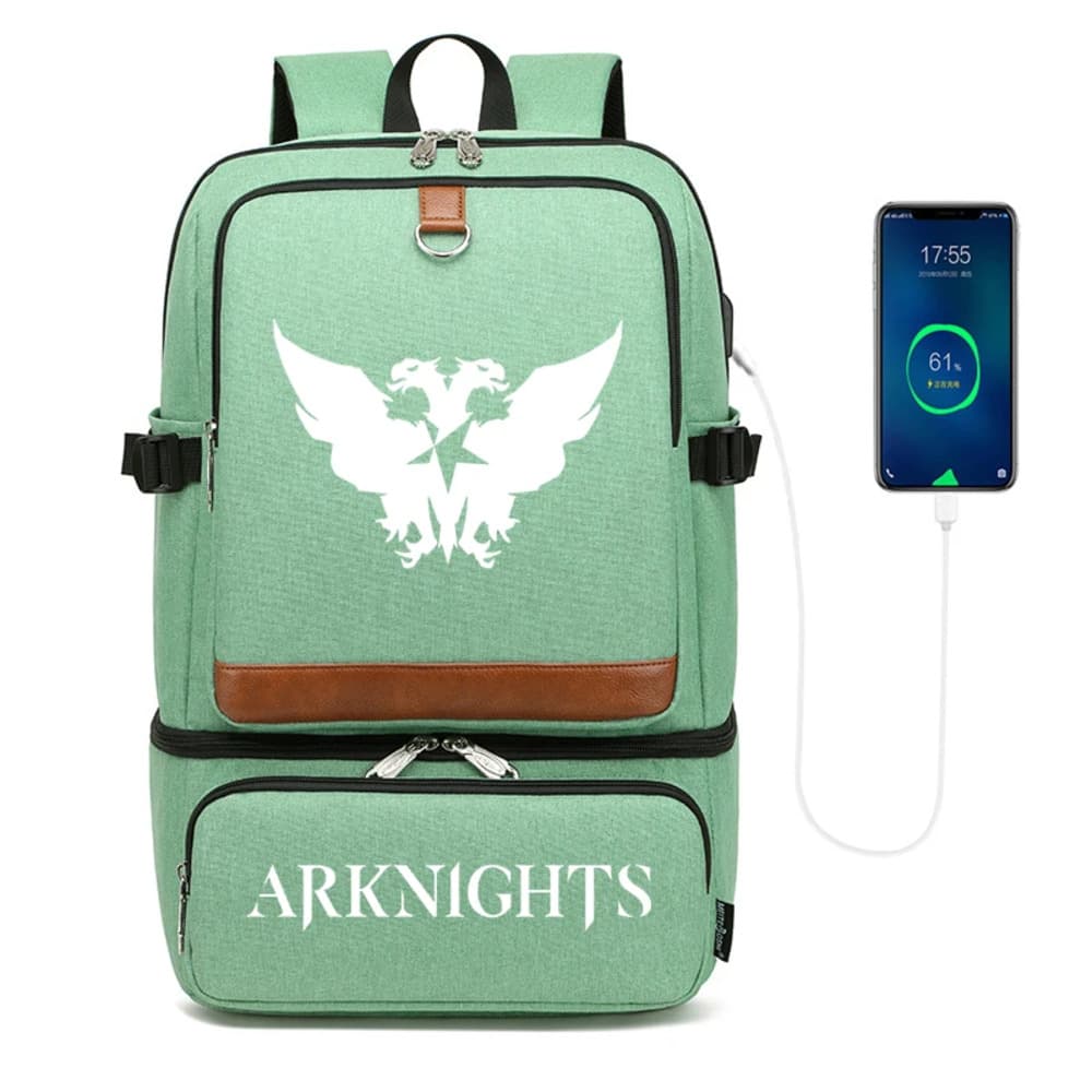 Anime Arknights Ursus Laptop Backpack — detail 1