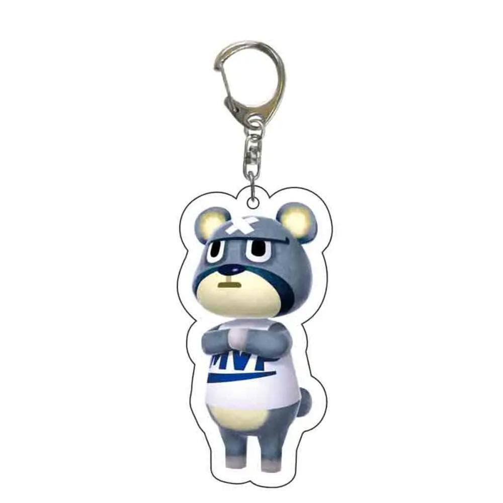 Anime Animal Crossing: New Horizons Curt Acrylic Keychain