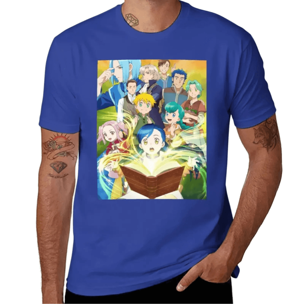 Ascendance Of A Bookworm Anime Character T-Shirt — detail 1