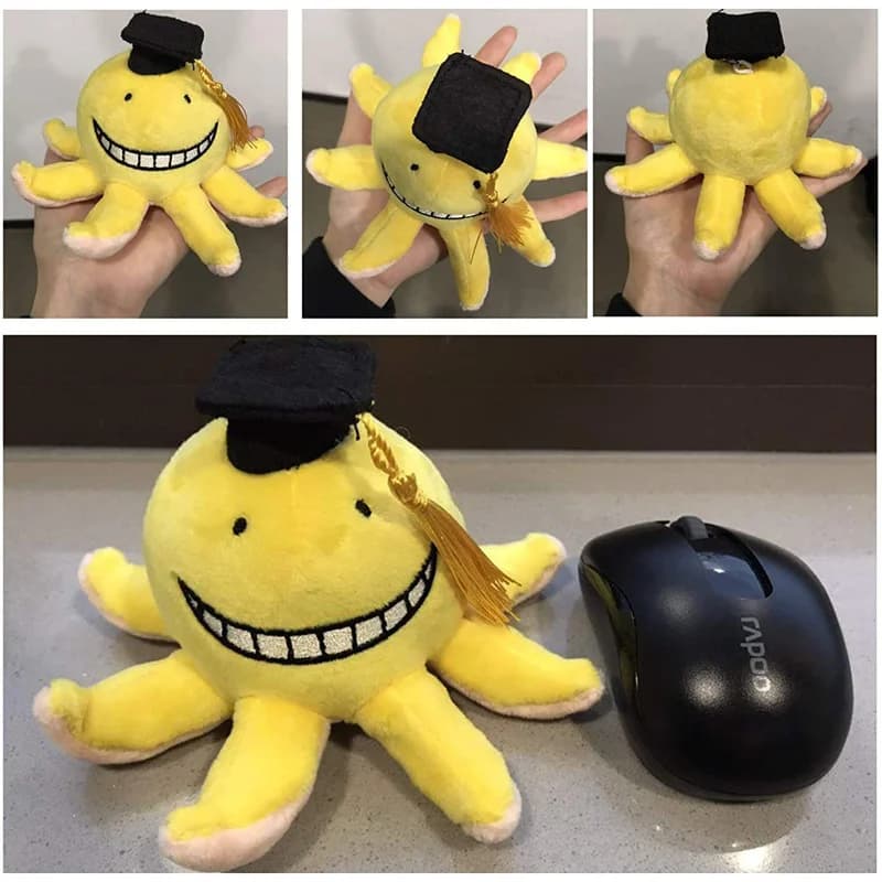 15cm Anime Assassination Classroom Koro-sensei Soft Stuffed Plush Toy — detail 2