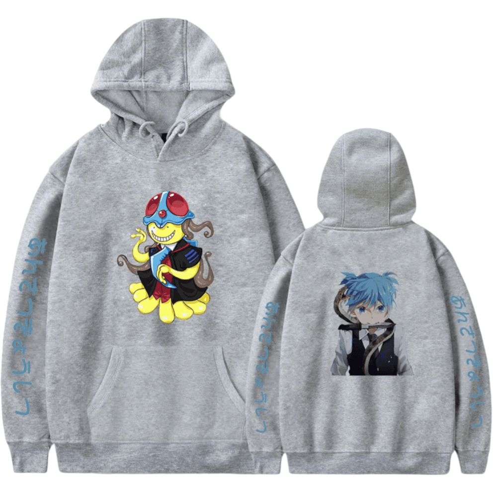 Anime Assassination Classroom Nagisa Shiota And Koro Sensei 3D Hoodie — detail 1