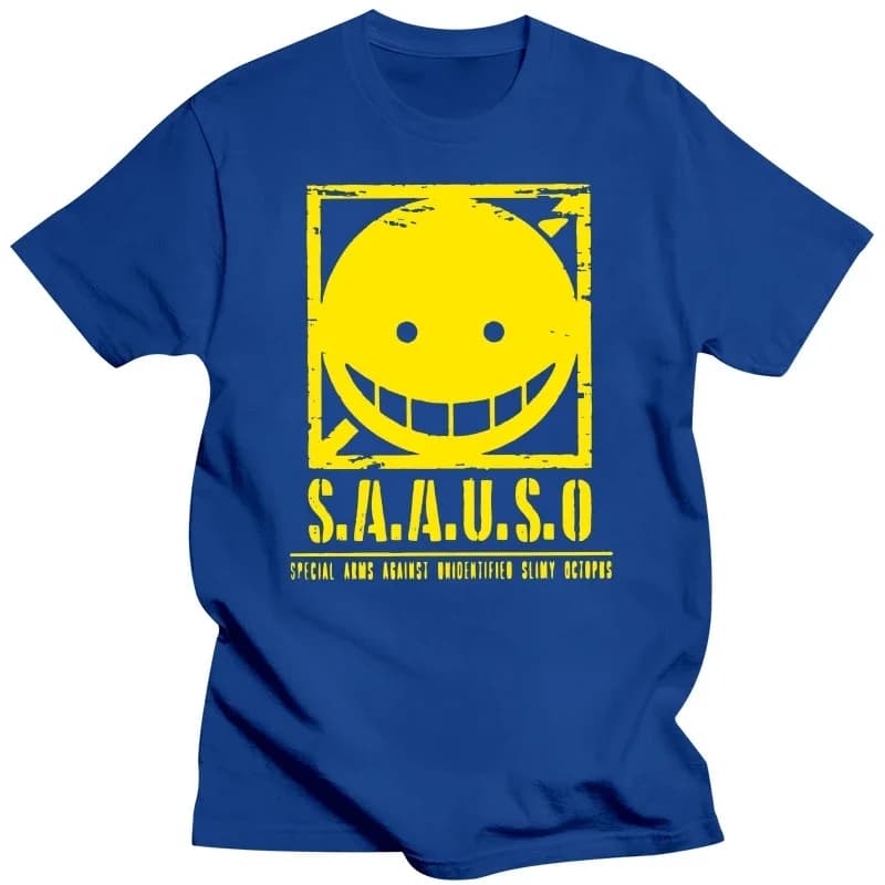 Anime Assassination Classroom SAA USO Short Sleeve T-Shirt — detail 1