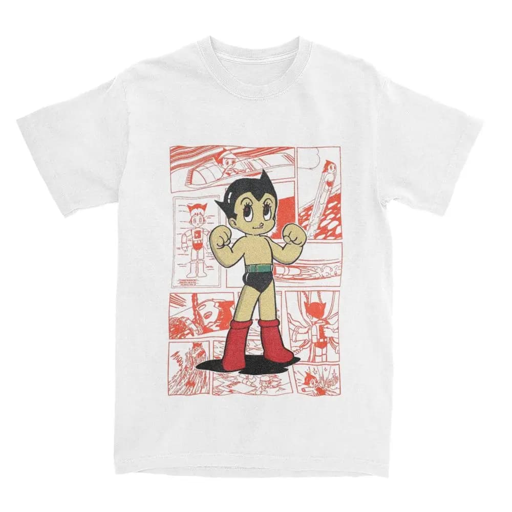 Anime Astro Boy Osamu Tezuka T-Shirt — detail 1