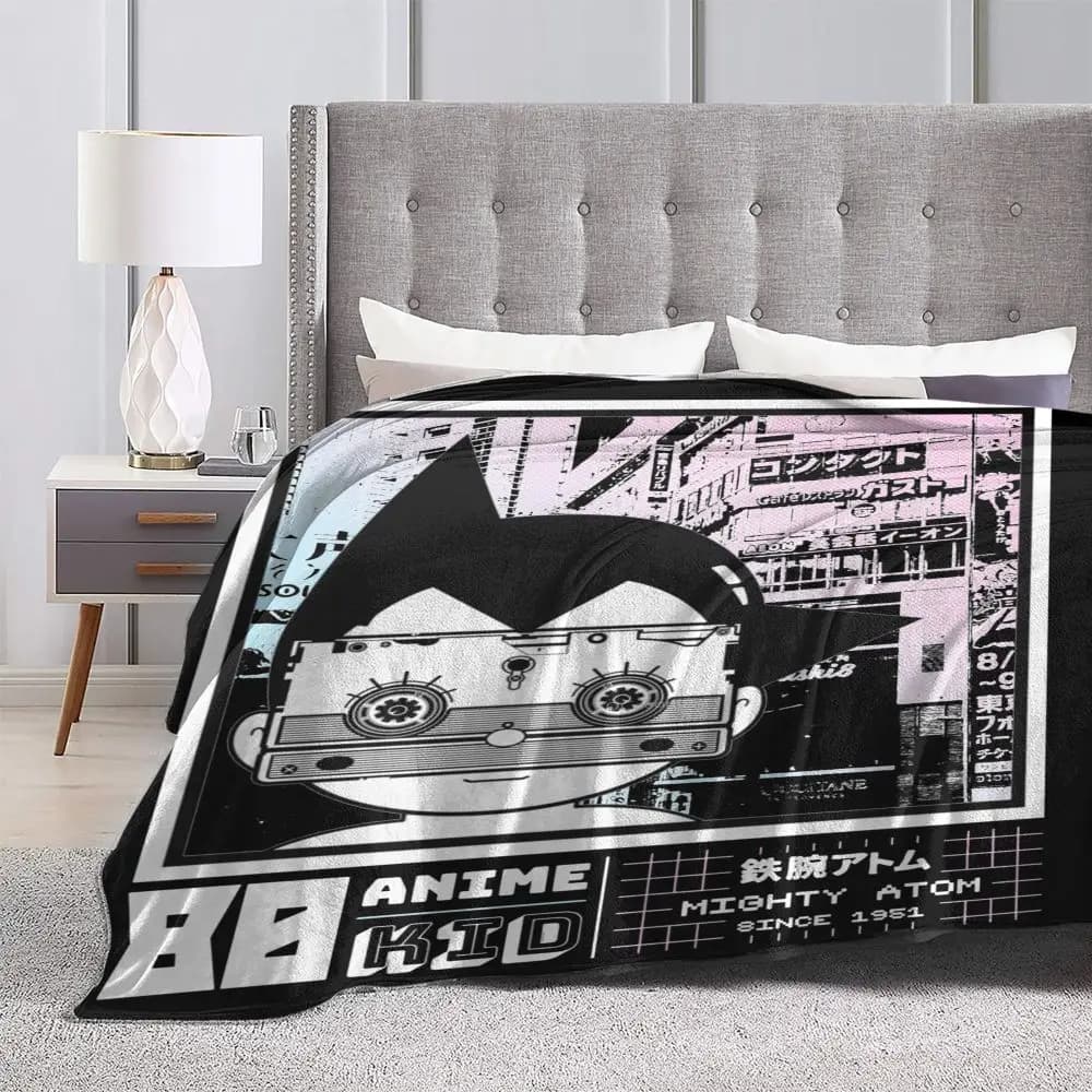 Anime Astro Boy Mighty Atom Blanket — detail 1