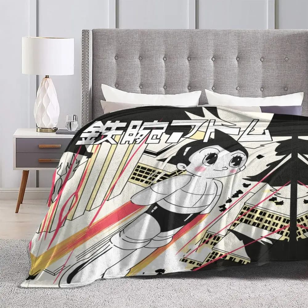 Anime Astro Boy Fleece Blanket — detail 1
