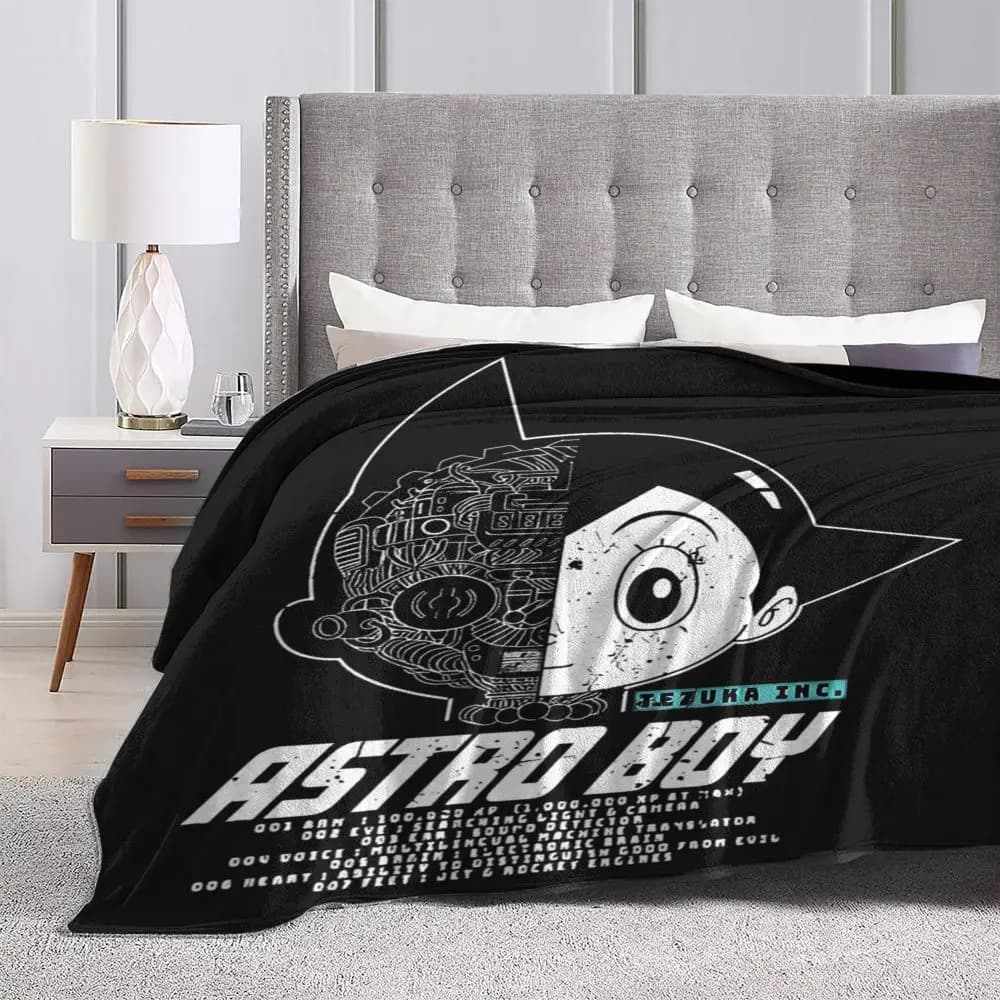 Astro Boy Mighty Atom Anime Blanket — detail 1