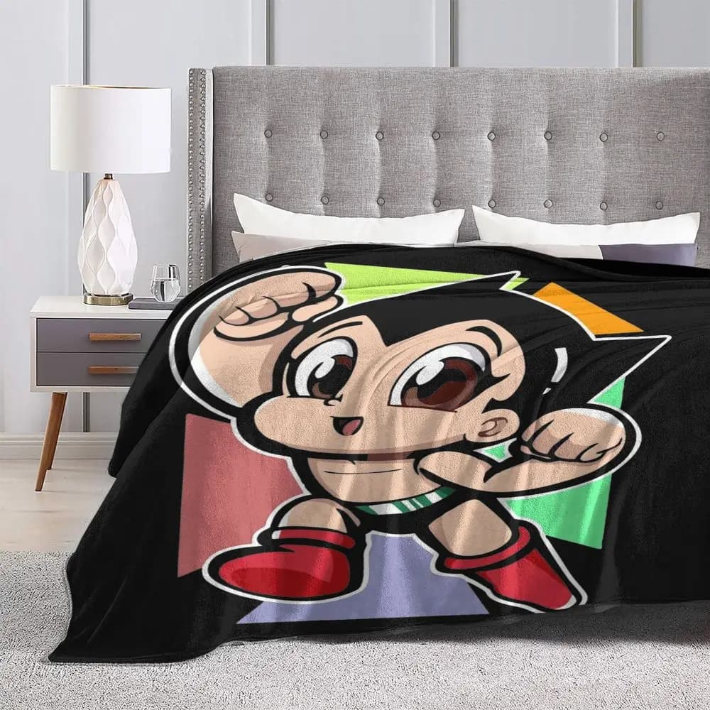 Anime Astro Boy Printed Blanket — detail 1