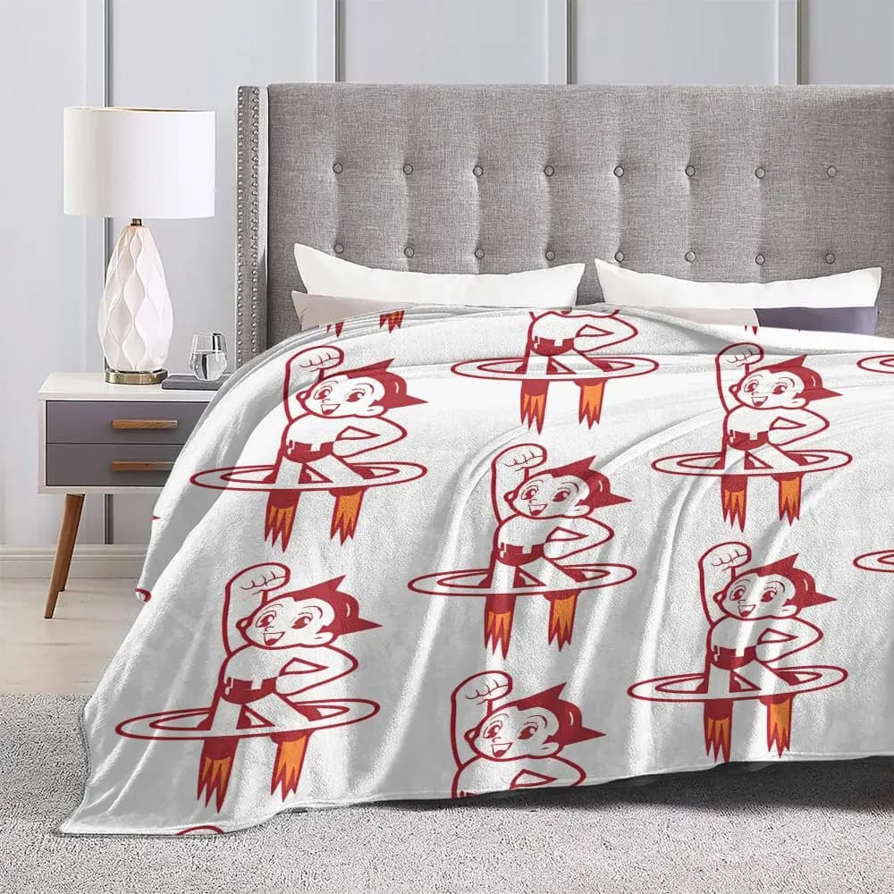 Astro Boy Printed Anime Blanket — detail 1