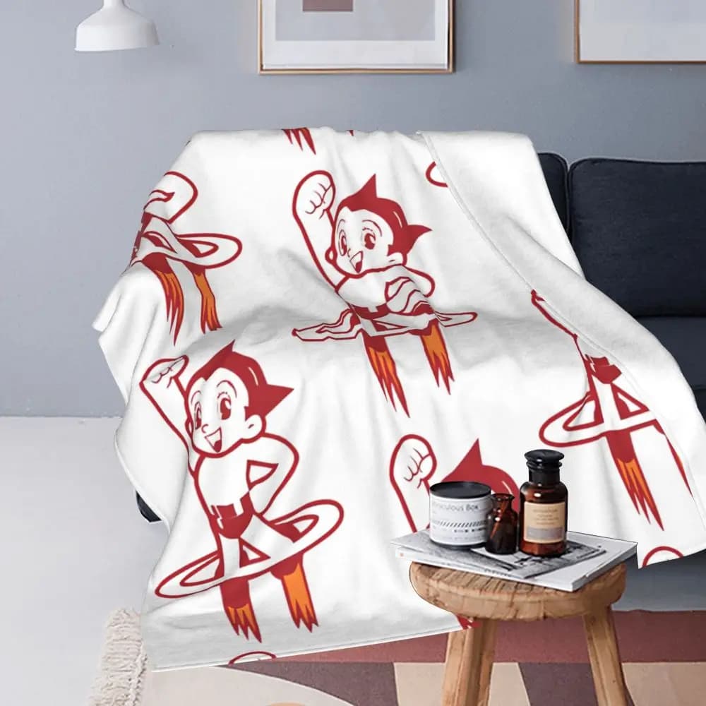 Astro Boy Printed Anime Blanket — detail 2