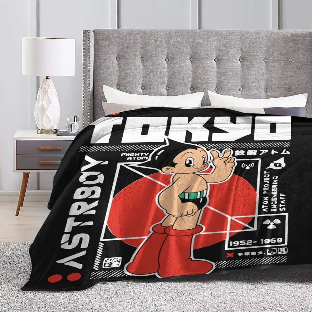 Anime Astro Boy Tokyo Blanket — detail 1