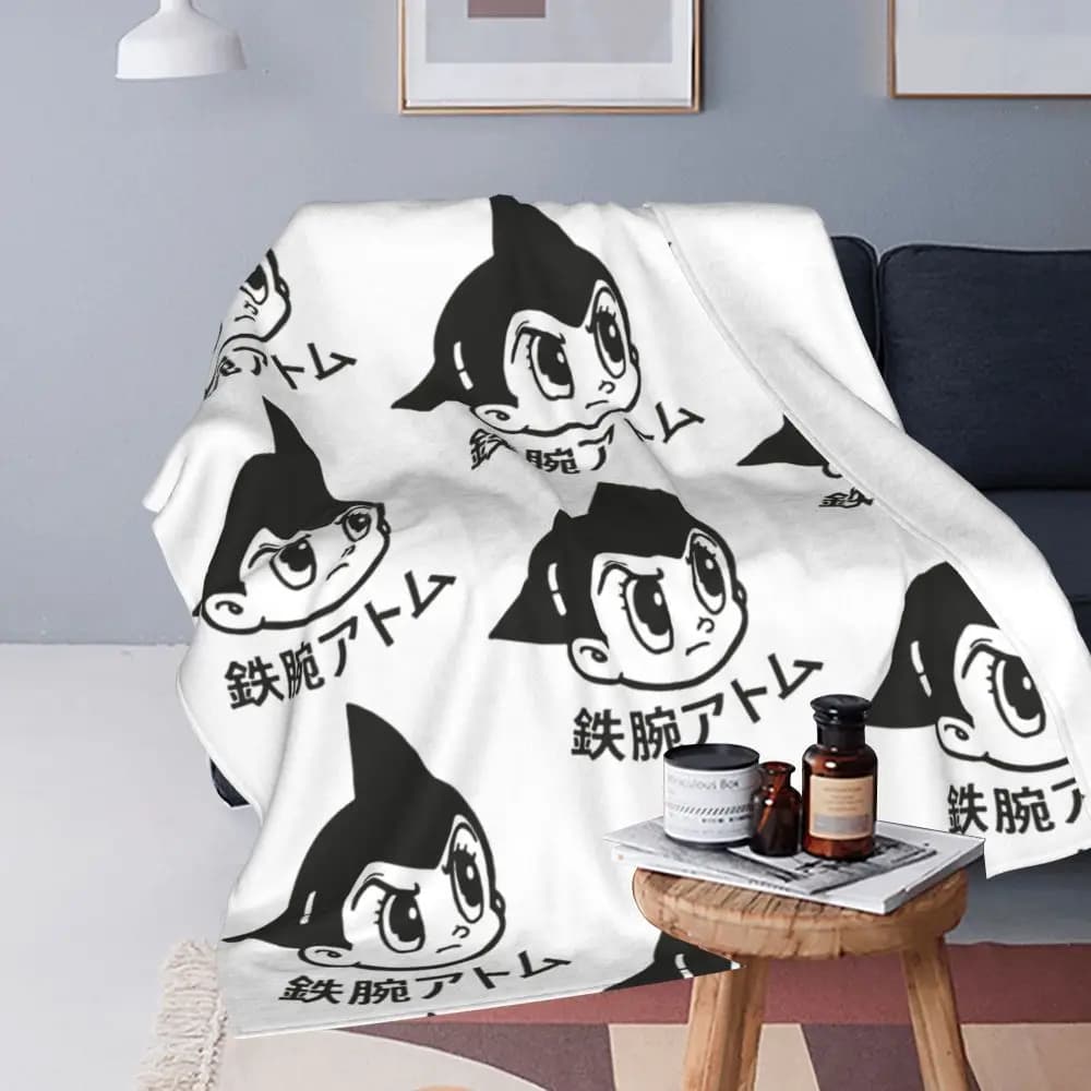 Anime Astro Boy White Blanket — detail 2
