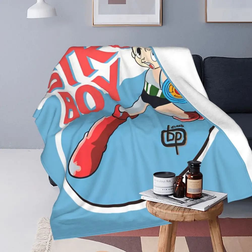 Anime Astro Boy Blue Blanket — detail 2