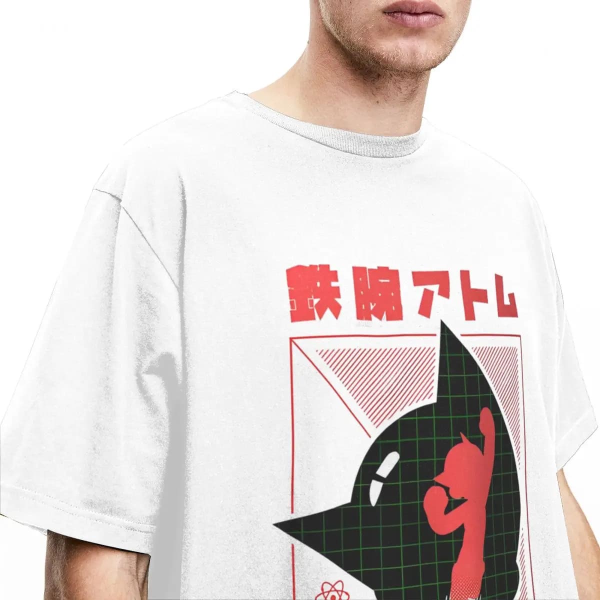 Anime Astro Boy Printed T-Shirt — detail 1