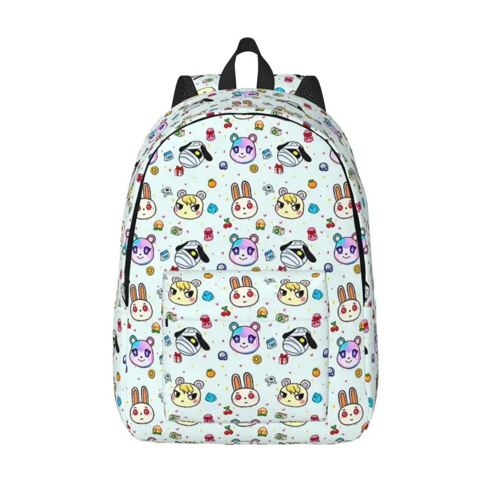 Anime Animal Crossing Backpack For School Student