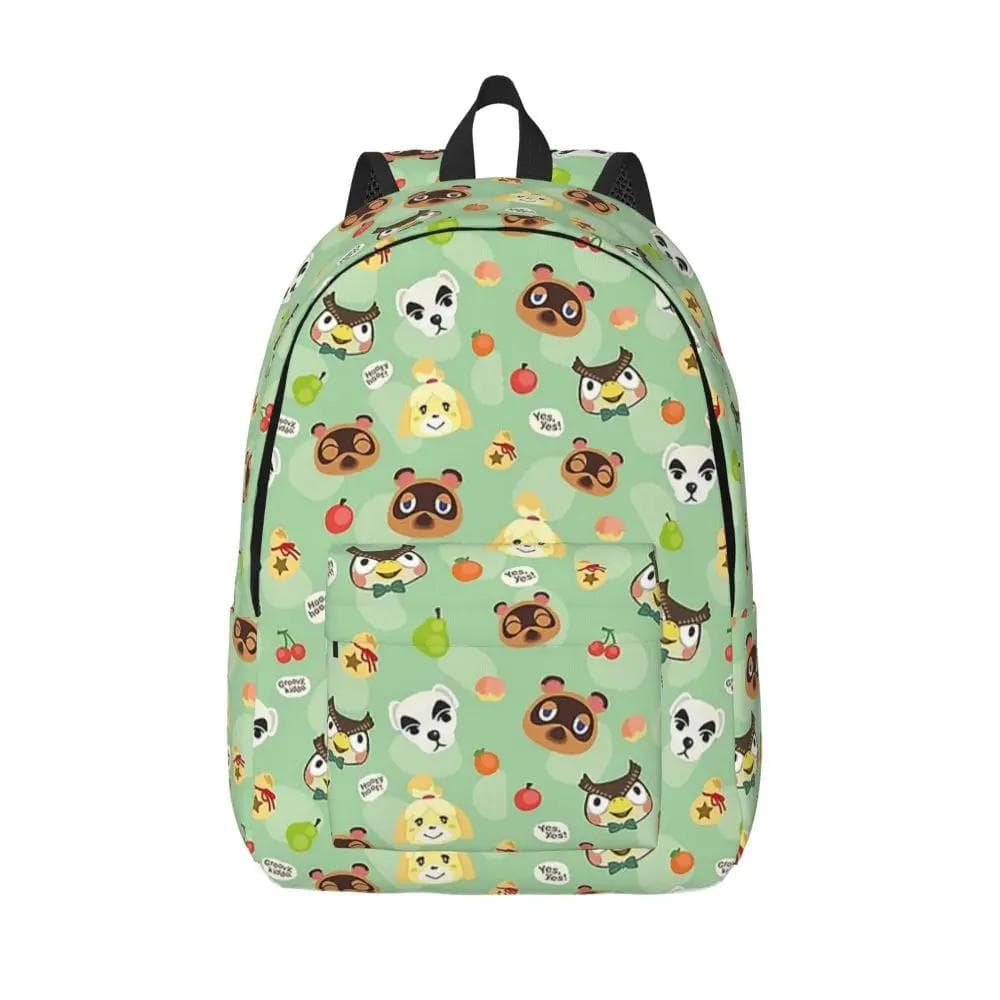 Anime Animal Crossing: New Horizons Characters Printed Backpack