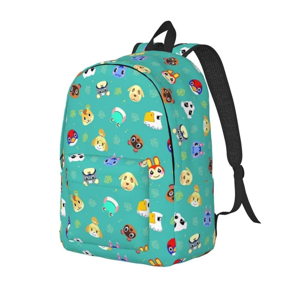 Animal Crossing: New Horizons Anime Characters Printed Backpack — detail 2