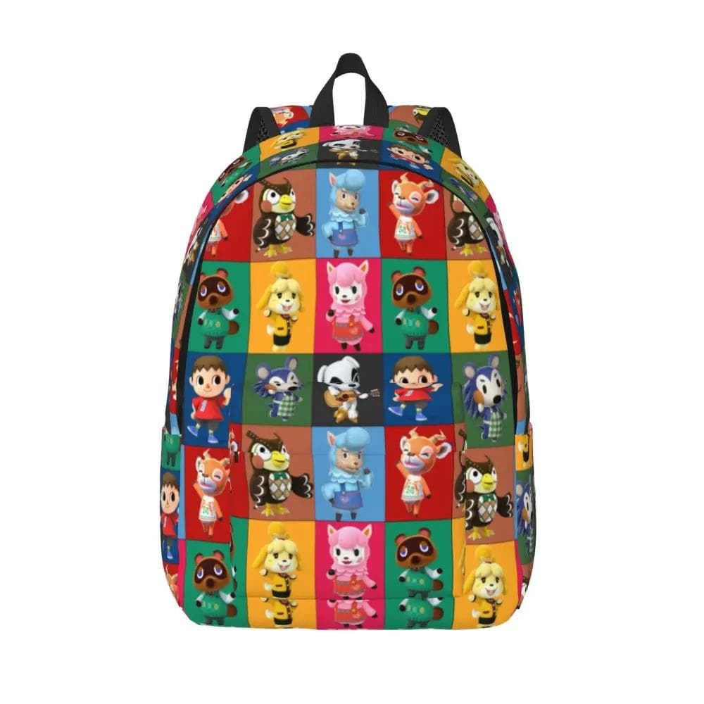 Animal Crossing: New Horizons Anime Characters Pattern Backpack