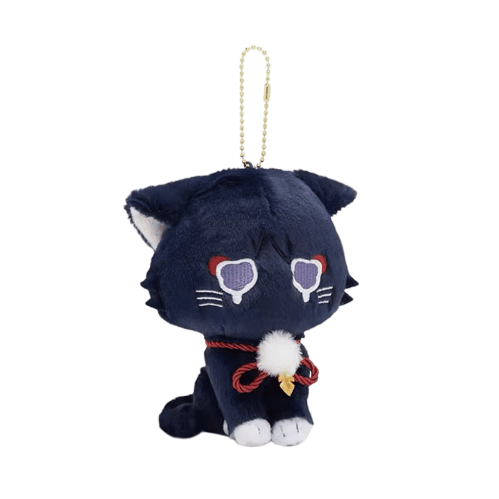 Anime Genshin Impact Wanderer Meow Plush Pendant