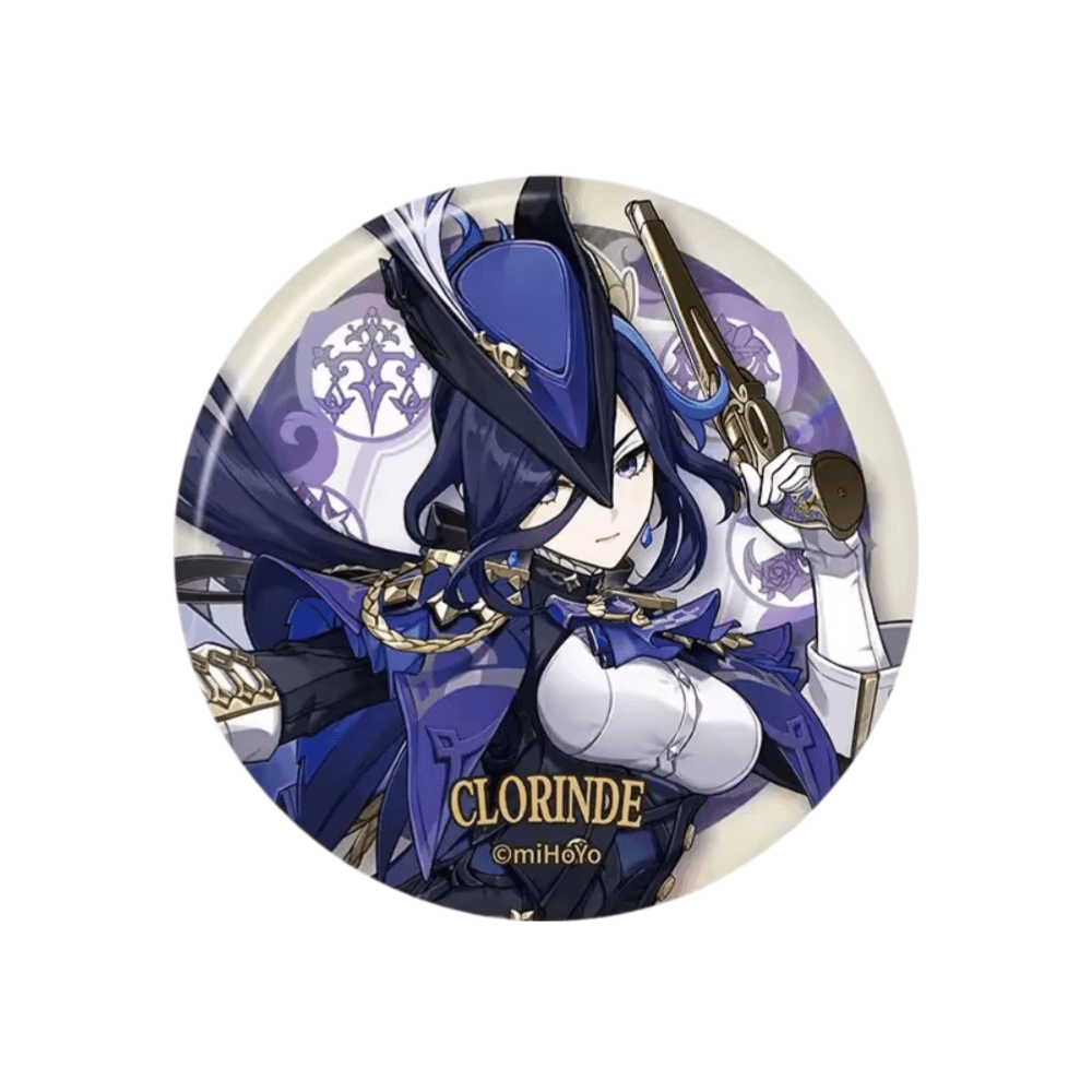 Anime Clorinde Genshin Impact Badge