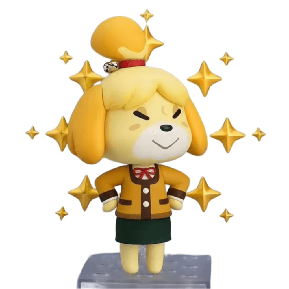 Anime Animal Crossing Isabelle Action Figure Toy