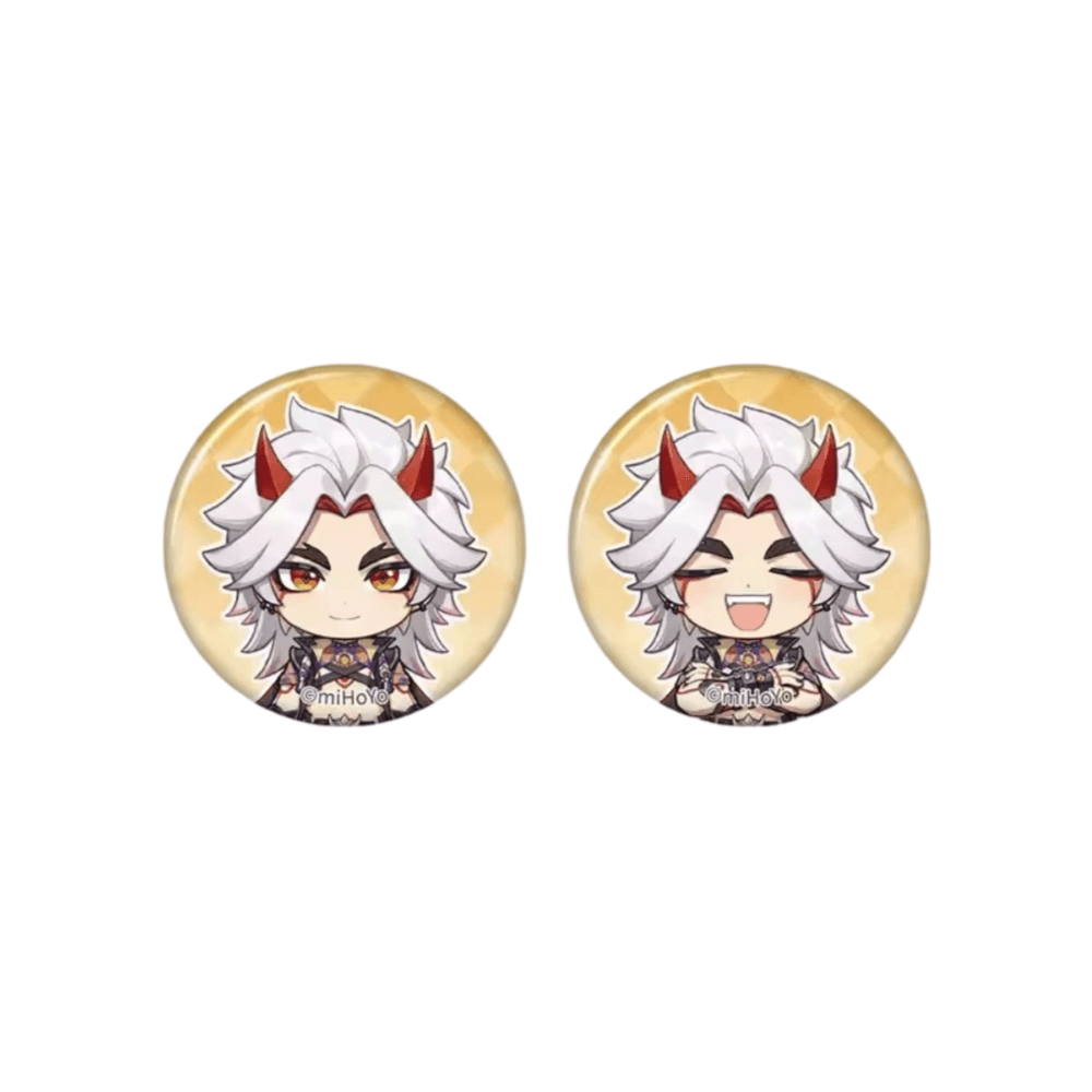 Anime Genshin Impact Arataki Itto Badge