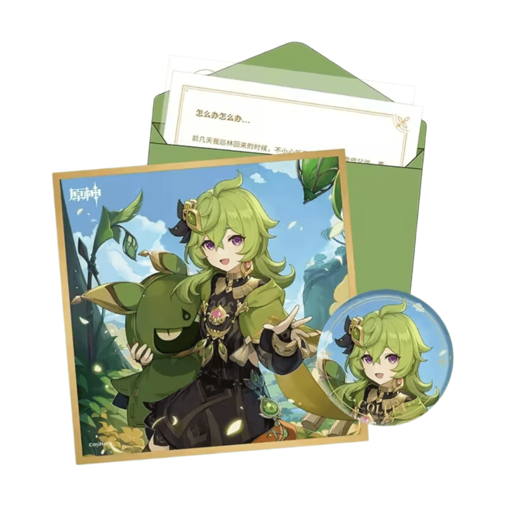 Anime Genshin Impact Collei Birthday Gift Box Set