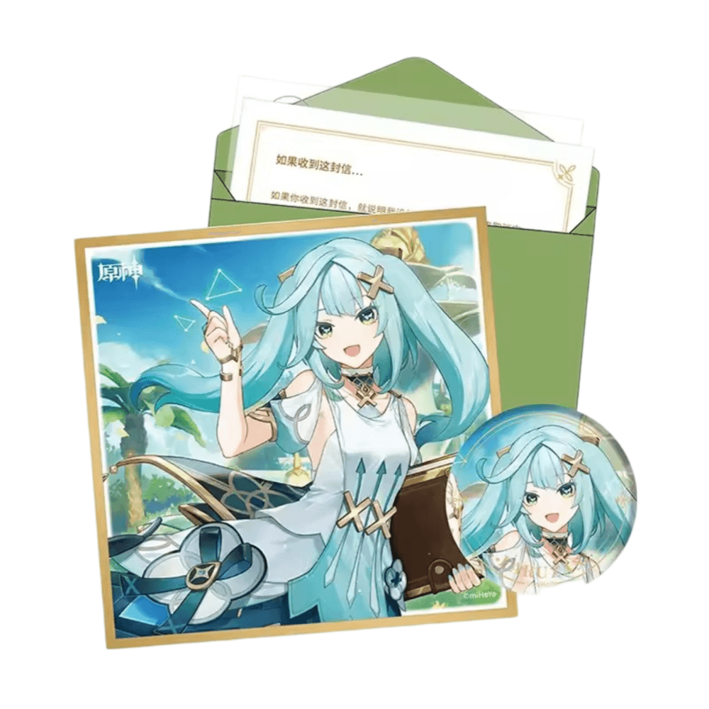 Anime Genshin Impact Faruzan Birthday Gift Box Set