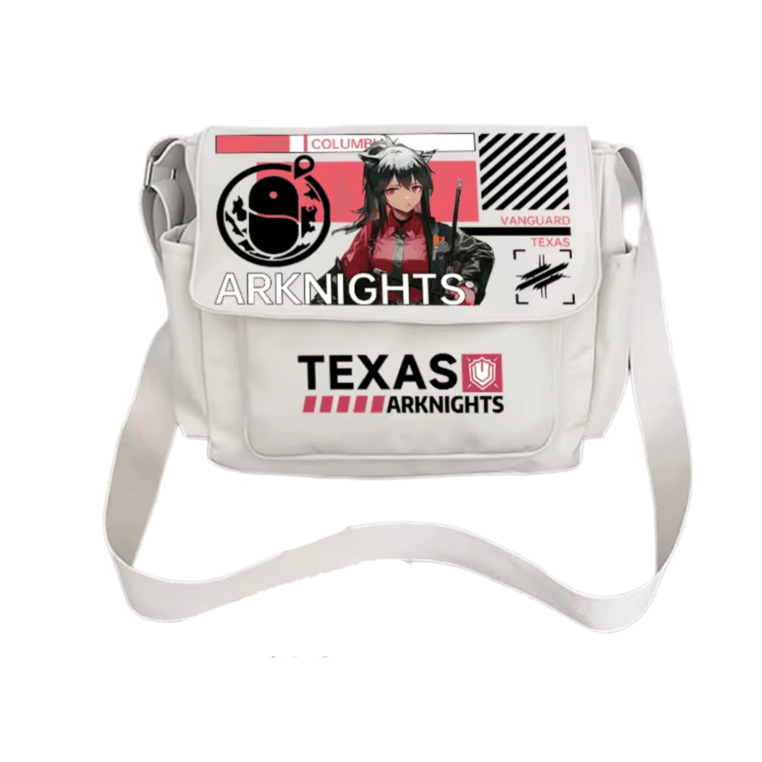 Anime Arknights Texas White Shoulder Bag