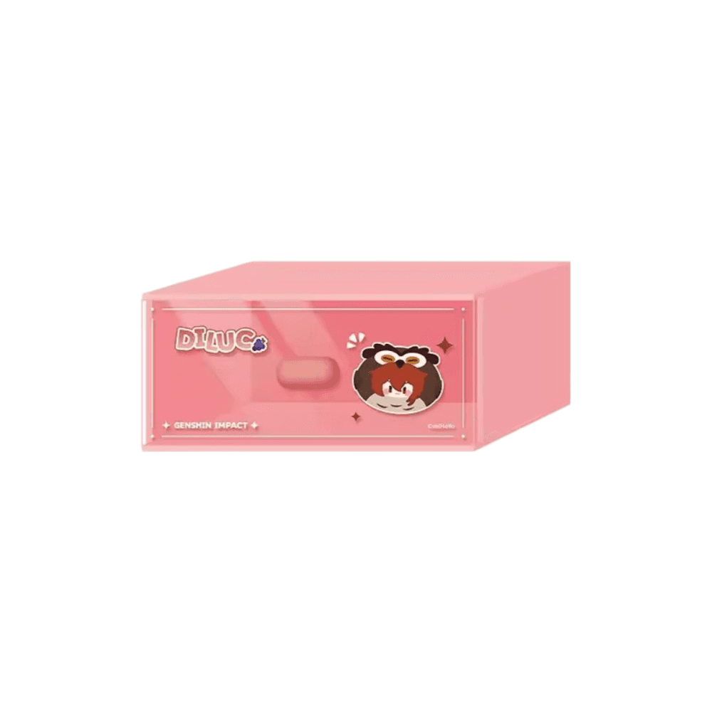 Anime Genshin Impact Diluc Desktop Storage Box
