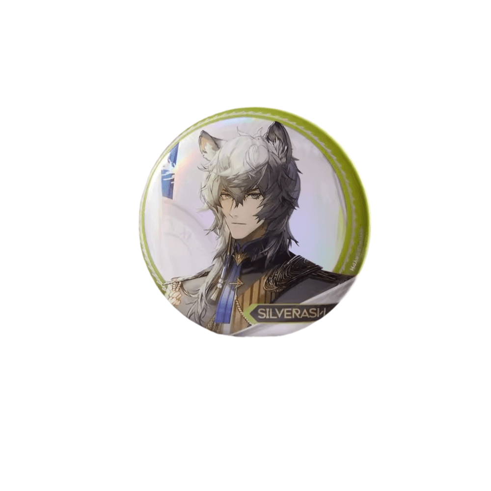 Anime Arknights Silverash Metal Badge