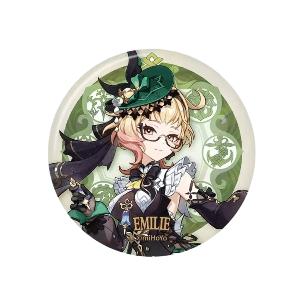 Anime Emilie Genshin Impact Badge