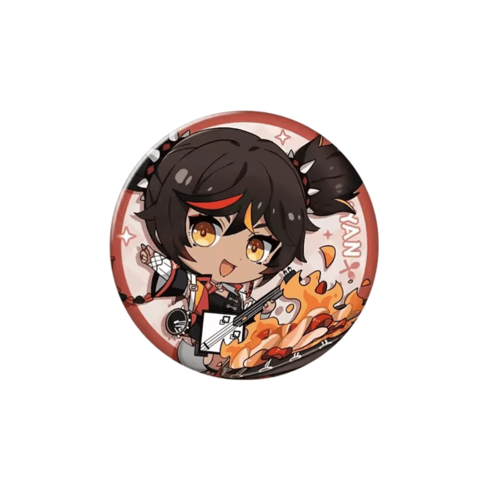Anime Genshin Impact Xinyan Badge Pin