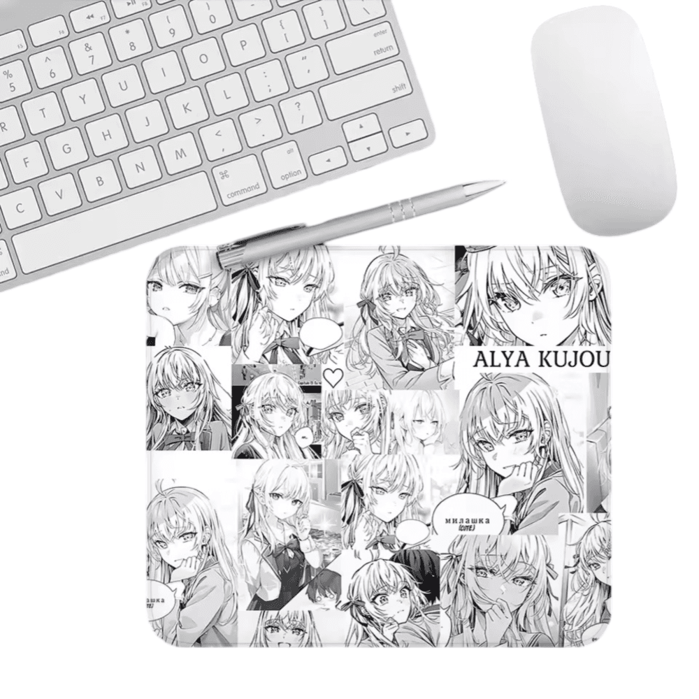 Anime Alya Sometimes Hides Her Feelings In Russian Alya Kujou Mouse Pad