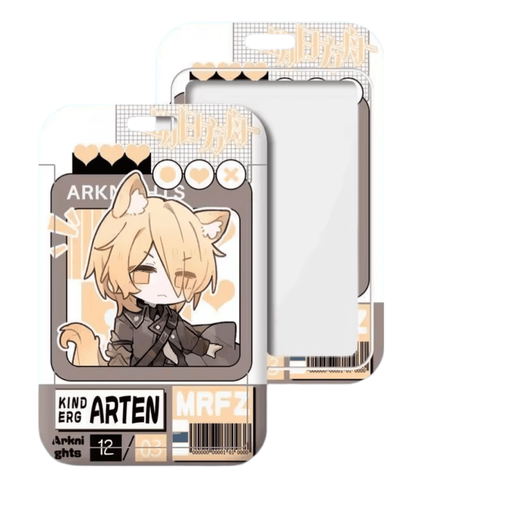 Anime Arknights Kitty Tsukasa Tenma Card Protector