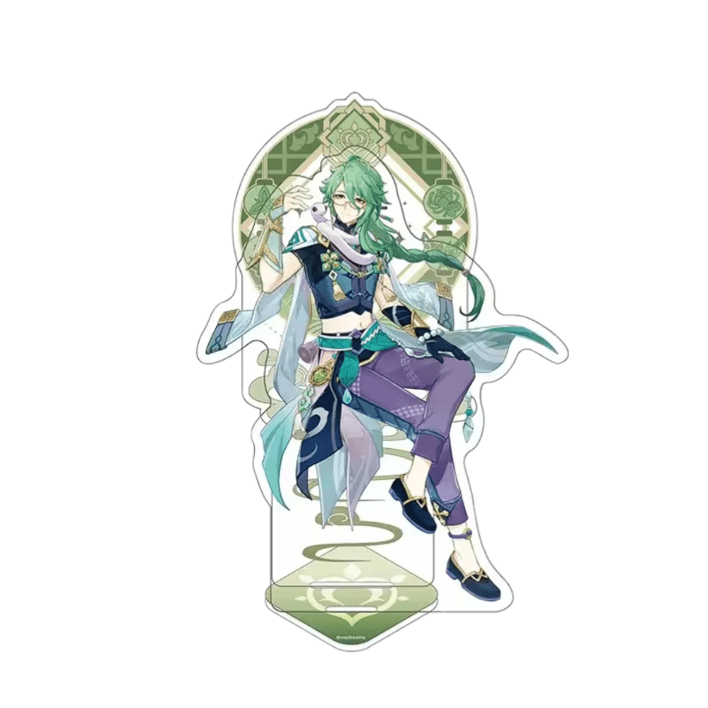 Anime Genshin Impact Baizhu Acrylic Stand