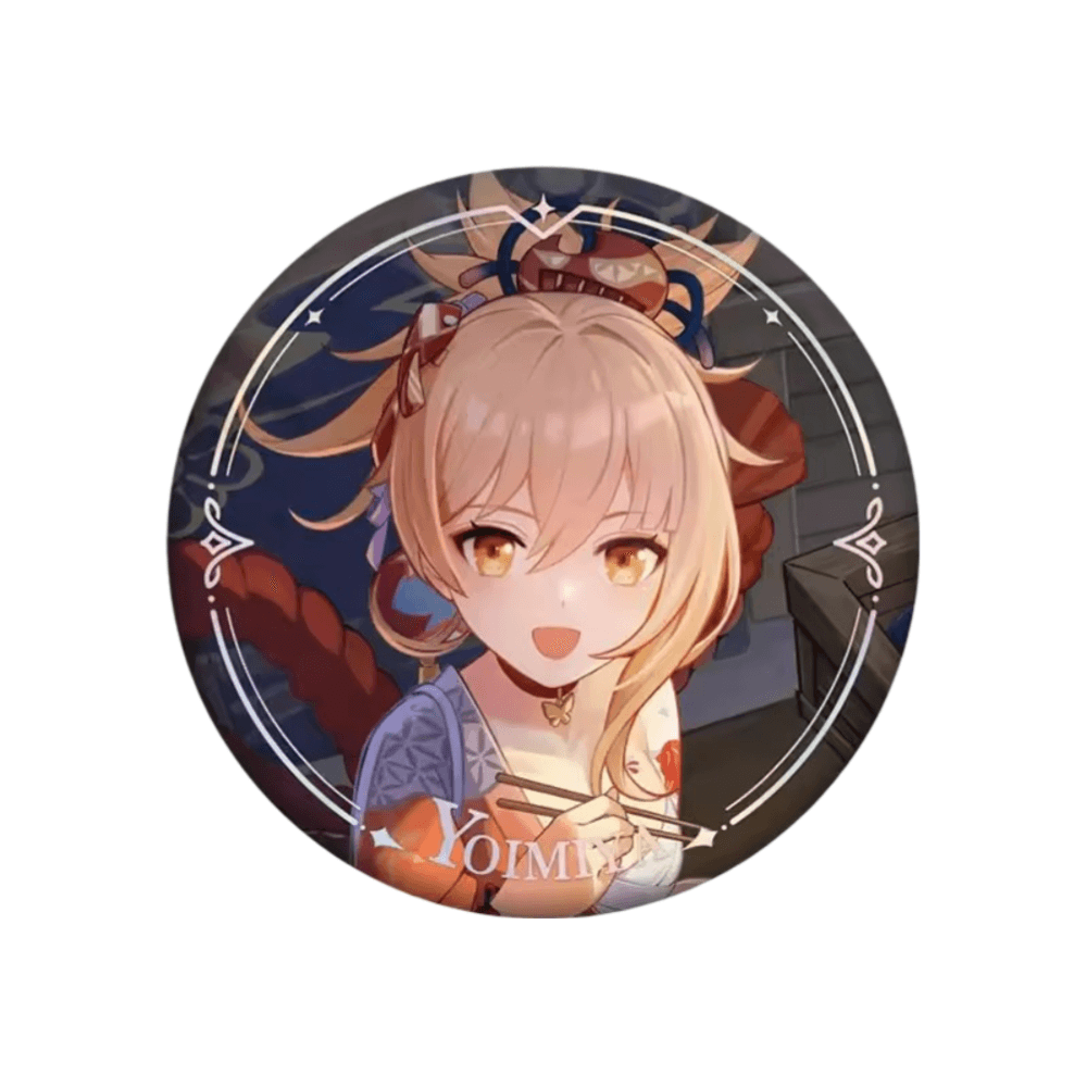 Anime Genshin Impact Yoimiya Original Authentic Badge