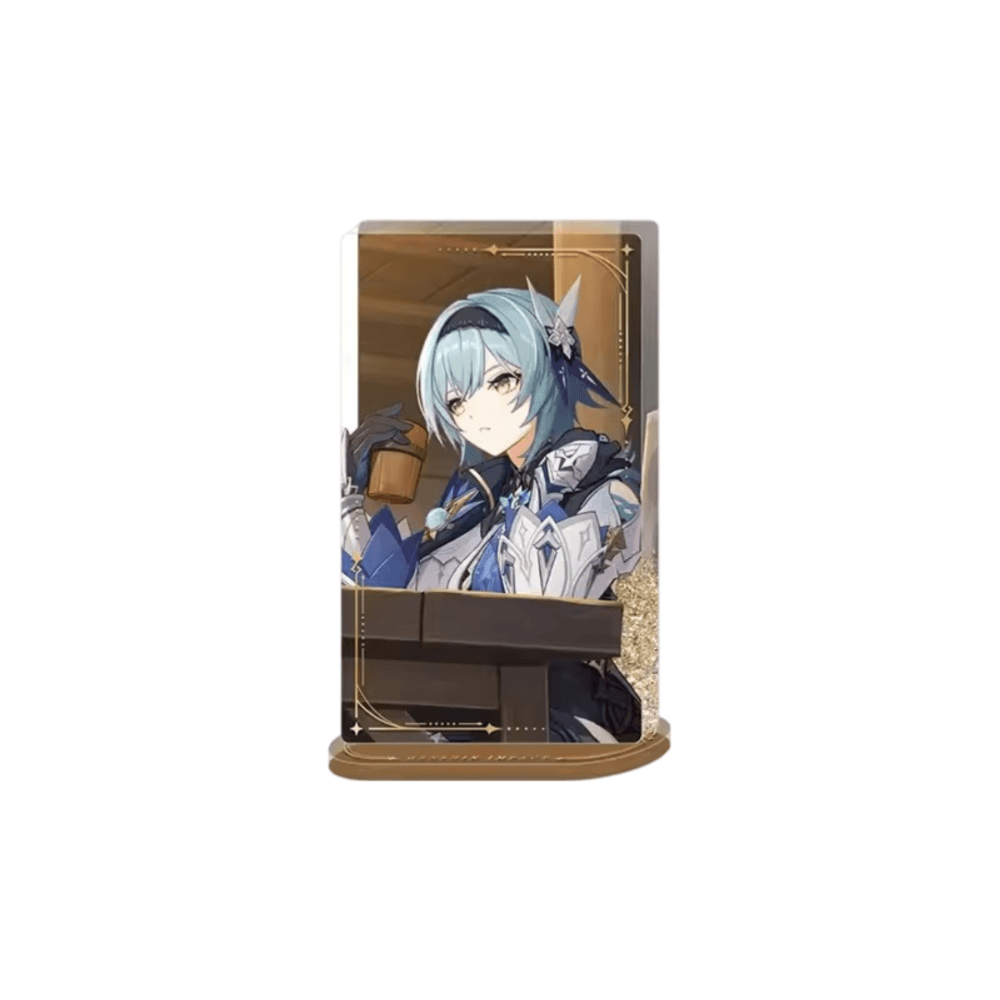 Anime Genshin Impact Eula Acrylic Stand Desktop Ornament