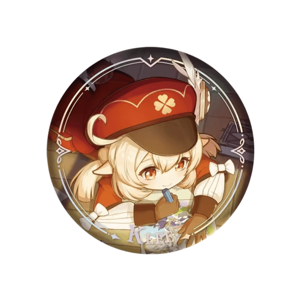 Anime Genshin Impact Klee Original Authentic Badge